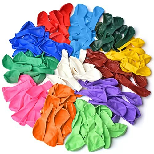 120-Piece 12-Inch Assorted Color Latex Balloon Set: $8.49 120-Piece 12-Inch Assorted Color Latex Balloon Set: $8.49