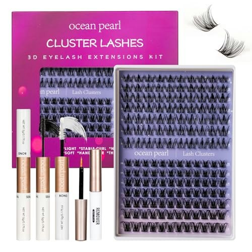 Ocean Pearl 154-Piece Manga Lash Cluster Extension Kit: $8.49
