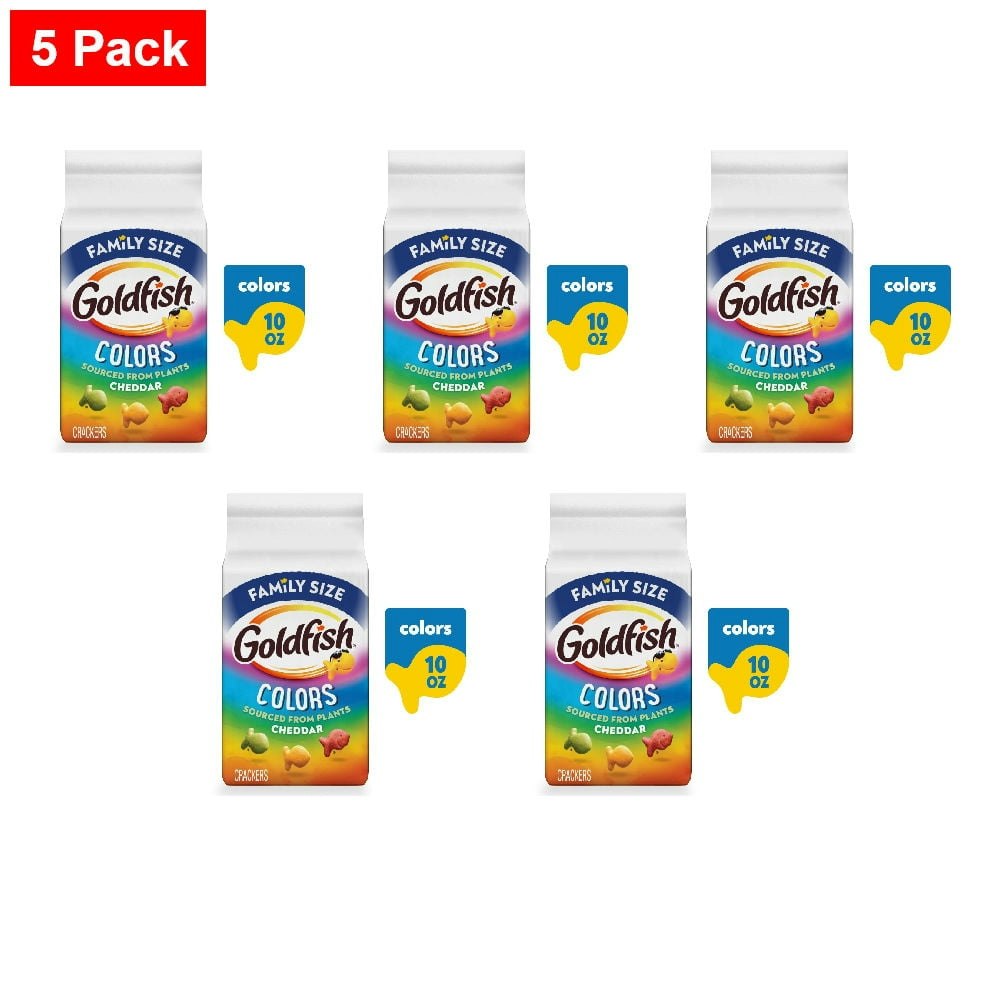 Goldfish Colors Cheddar Cheese Crackers 5-Pack: $33.92 Goldfish Colors Cheddar Cheese Crackers 5-Pack: $33.92
