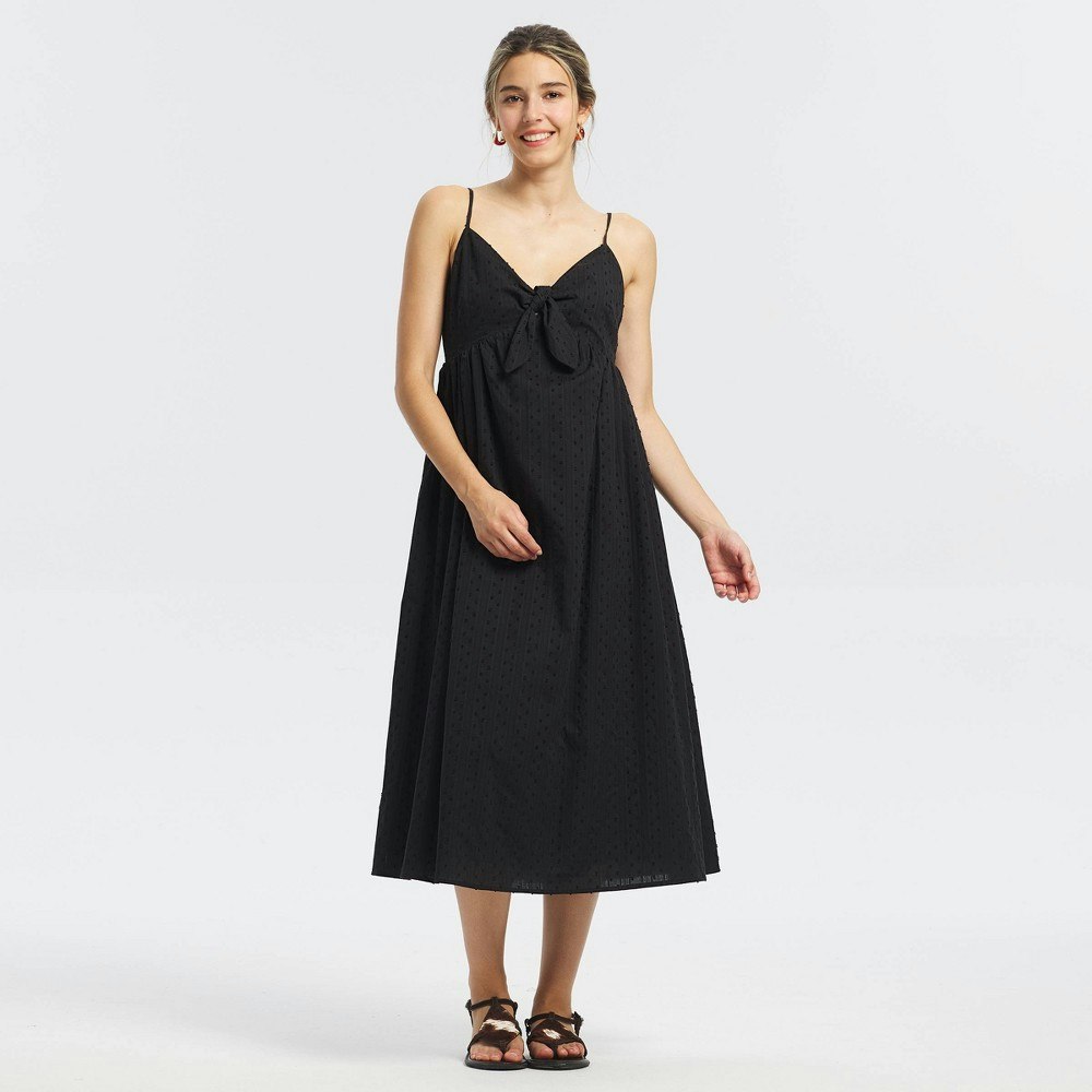 Universal Thread Women's Tie-Front Midi Dress: $45