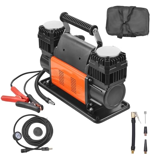 Vevor 10.6 CFM 150-PSI Dual-Cylinder Portable Air Compressor: $105.15 Vevor 10.6 CFM 150-PSI Dual-Cylinder Portable Air Compressor: $105.15