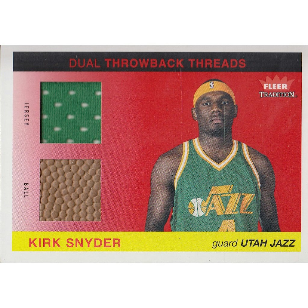 2004-05 Fleer Tradition Anderson Varejao Rookie Throwback Threads Jersey Card: $14