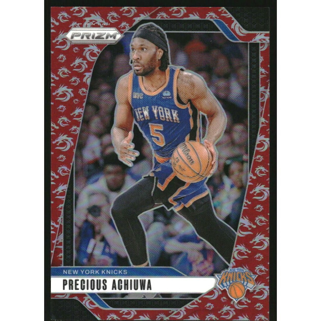 2024-25 Panini Prizm Dragon Year Precious Achiuwa Trading Card: $13.50