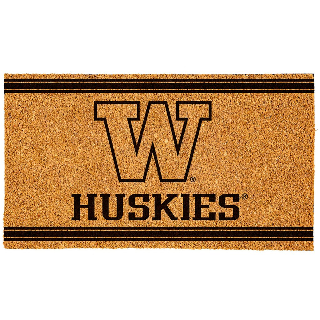 Washington Huskies 16" x 28" Logo Turf Mat: $31.99 Washington Huskies 16" x 28" Logo Turf Mat: $31.99