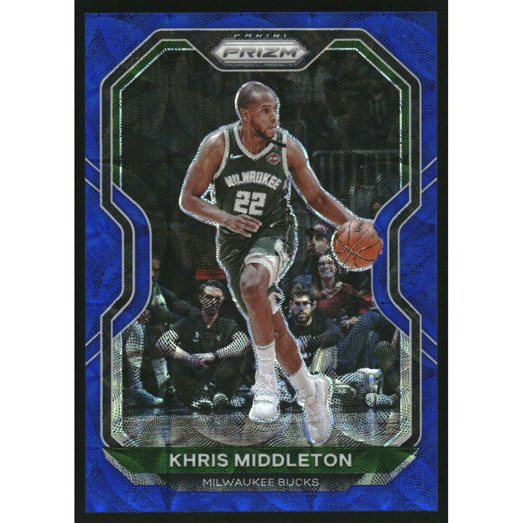 2020-21 Panini Prizm Choice Blue Khris Middleton Card #92: $18 2020-21 Panini Prizm Choice Blue Khris Middleton Card #92: $18