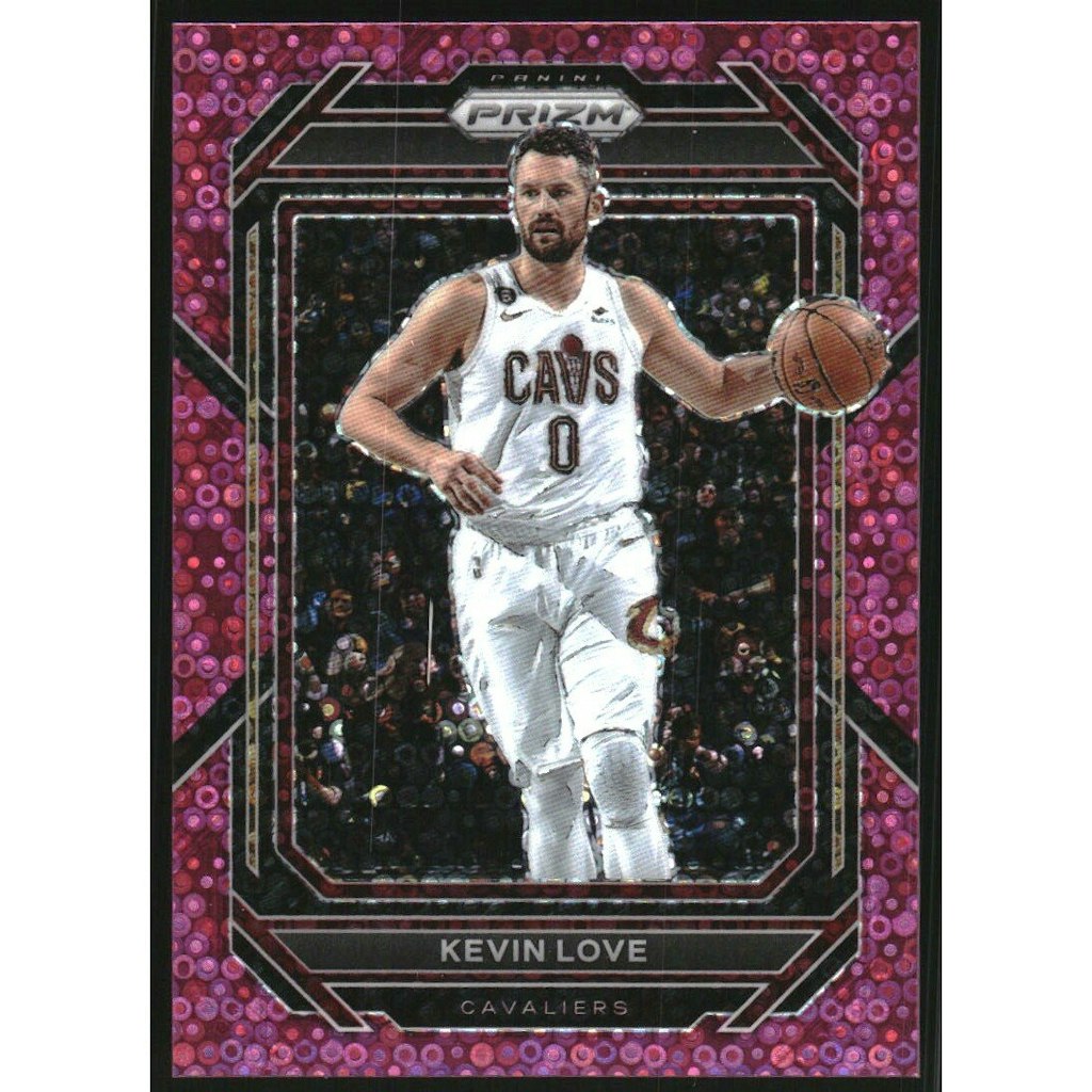 2022-23 Panini Prizm Fast Break Kevin Love Pink Prizm Card: $13.50