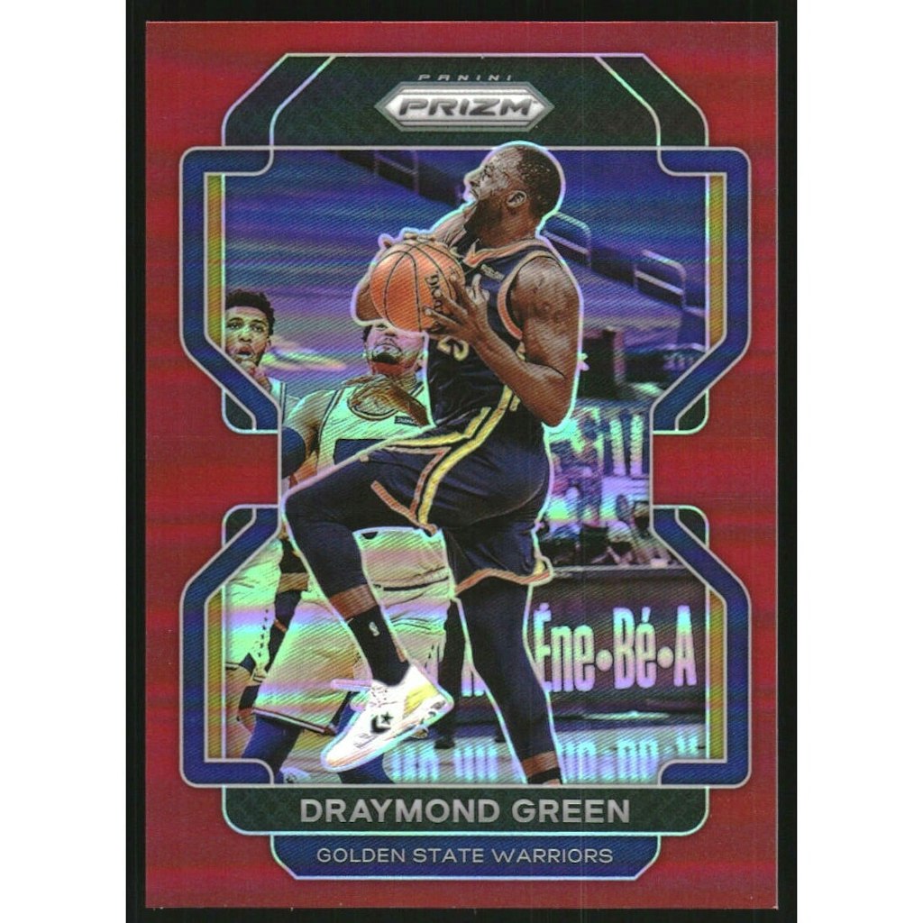 2021-22 Panini Prizm Draymond Green #123 Red Prizm Card: $10.80