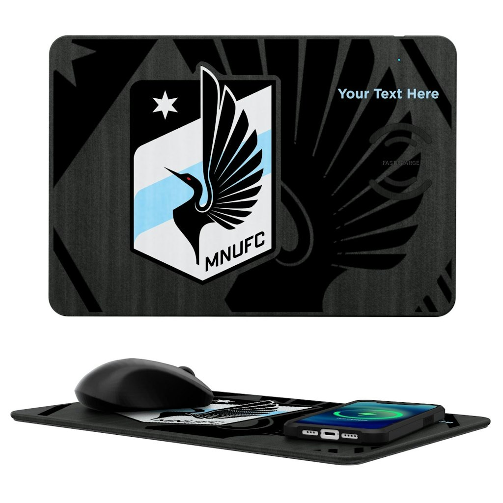 Minnesota United FC Personalized Wireless Charger & Mouse Pad: $79.99 Minnesota United FC Personalized Wireless Charger & Mouse Pad: $79.99