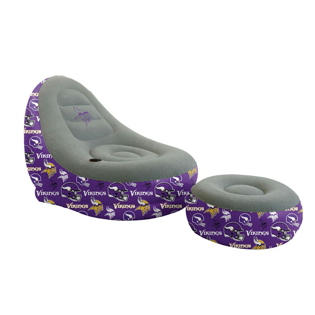 Pegasus Minnesota Vikings Inflatable Chair and Ottoman: $114.99 Pegasus Minnesota Vikings Inflatable Chair and Ottoman: $114.99