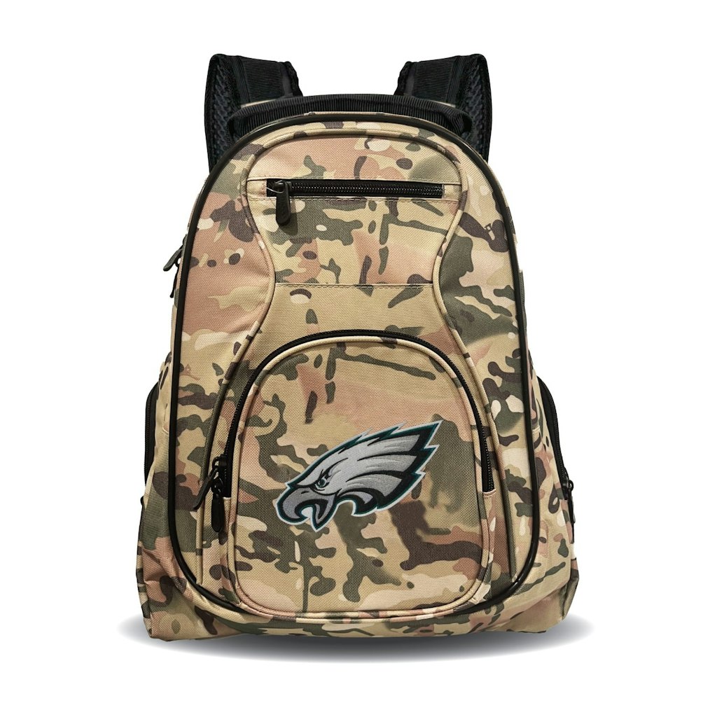 Mojo Philadelphia Eagles 19-Inch Camo Laptop Backpack: $109.99 Mojo Philadelphia Eagles 19-Inch Camo Laptop Backpack: $109.99