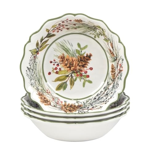 Certified International Winters Forest 8.5" Melamine Bowls 4-Pack: $33.99 Certified International Winters Forest 8.5" Melamine Bowls 4-Pack: $33.99