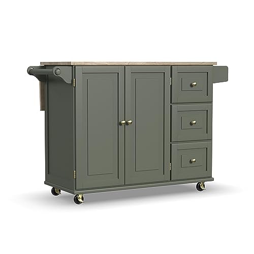 Homestyles Mobile Kitchen Island Cart with Dropleaf Breakfast Bar: $159.99 Homestyles Mobile Kitchen Island Cart with Dropleaf Breakfast Bar: $159.99