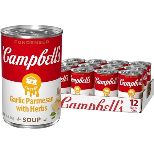 Campbell's Condensed Garlic Parmesan Cheese Soup 10.5-oz 12-Pack: $12.84 Campbell's Condensed Garlic Parmesan Cheese Soup 10.5-oz 12-Pack: $12.84