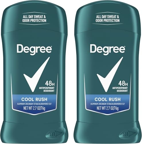 Degree Cool Rush Men's Antiperspirant Deodorant 2.7-oz. 6-Pack: $21.78 Degree Cool Rush Men's Antiperspirant Deodorant 2.7-oz. 6-Pack: $21.78