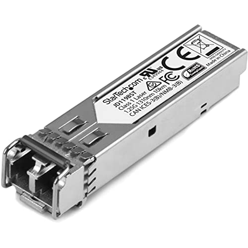 StarTech.com HPE JD119B Compatible 1GbE SFP Fiber Optic Transceiver: $39.95 StarTech.com HPE JD119B Compatible 1GbE SFP Fiber Optic Transceiver: $39.95