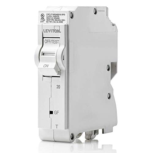 Leviton 20A 1-Pole Plug-On GFCI Branch Circuit Breaker: $49.69 Leviton 20A 1-Pole Plug-On GFCI Branch Circuit Breaker: $49.69