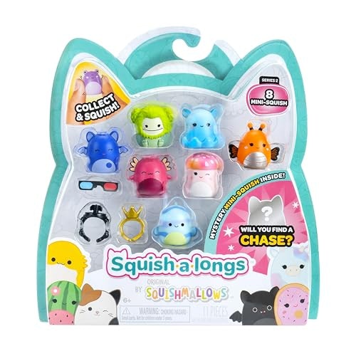 Squish-a-longs 1-inch Mini-Squish 8-Pack: $6.33 Squish-a-longs 1-inch Mini-Squish 8-Pack: $6.33