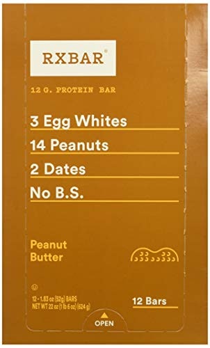 RxBar Peanut Butter Protein Bar 12-Pack: $28.48