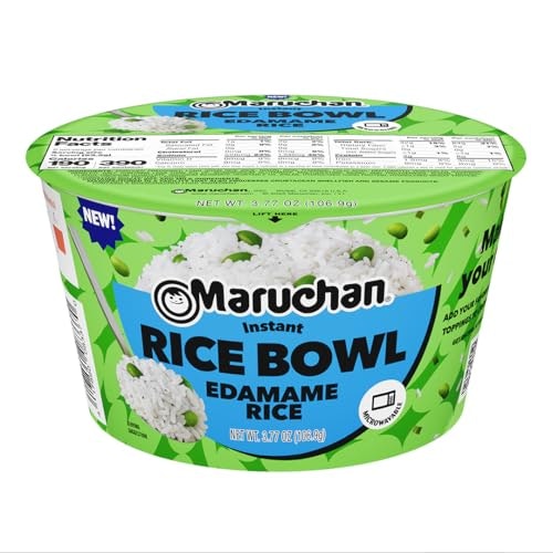 Maruchan Instant Rice Bowl with Edamame 6-Pack: $9.61