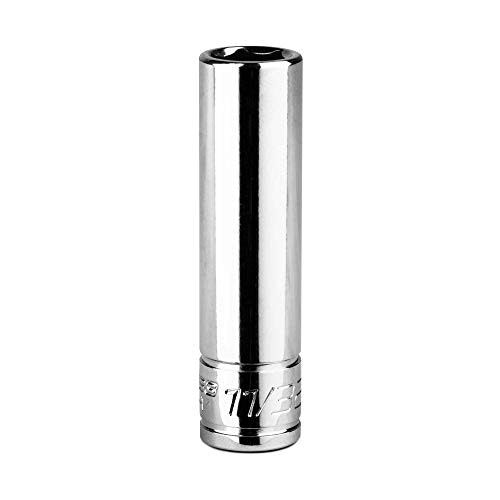 Capri Tools 1/4-inch Drive 11/32-inch 6-Point Deep Socket: $5.49 Capri Tools 1/4-inch Drive 11/32-inch 6-Point Deep Socket: $5.49