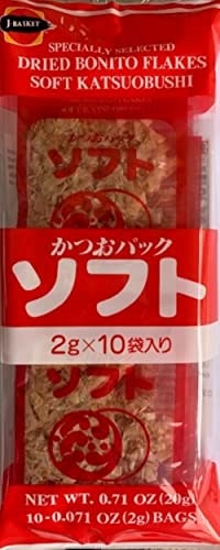 J-Basket Katsuo Bushi Dried Bonito Flakes 10-Pack: $4.11