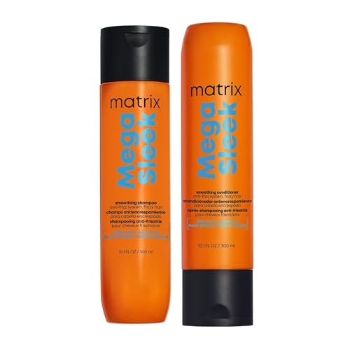Matrix Mega Sleek Anti-Frizz Shampoo and Conditioner Set 10.1-oz.: $40.16 Matrix Mega Sleek Anti-Frizz Shampoo and Conditioner Set 10.1-oz.: $40.16
