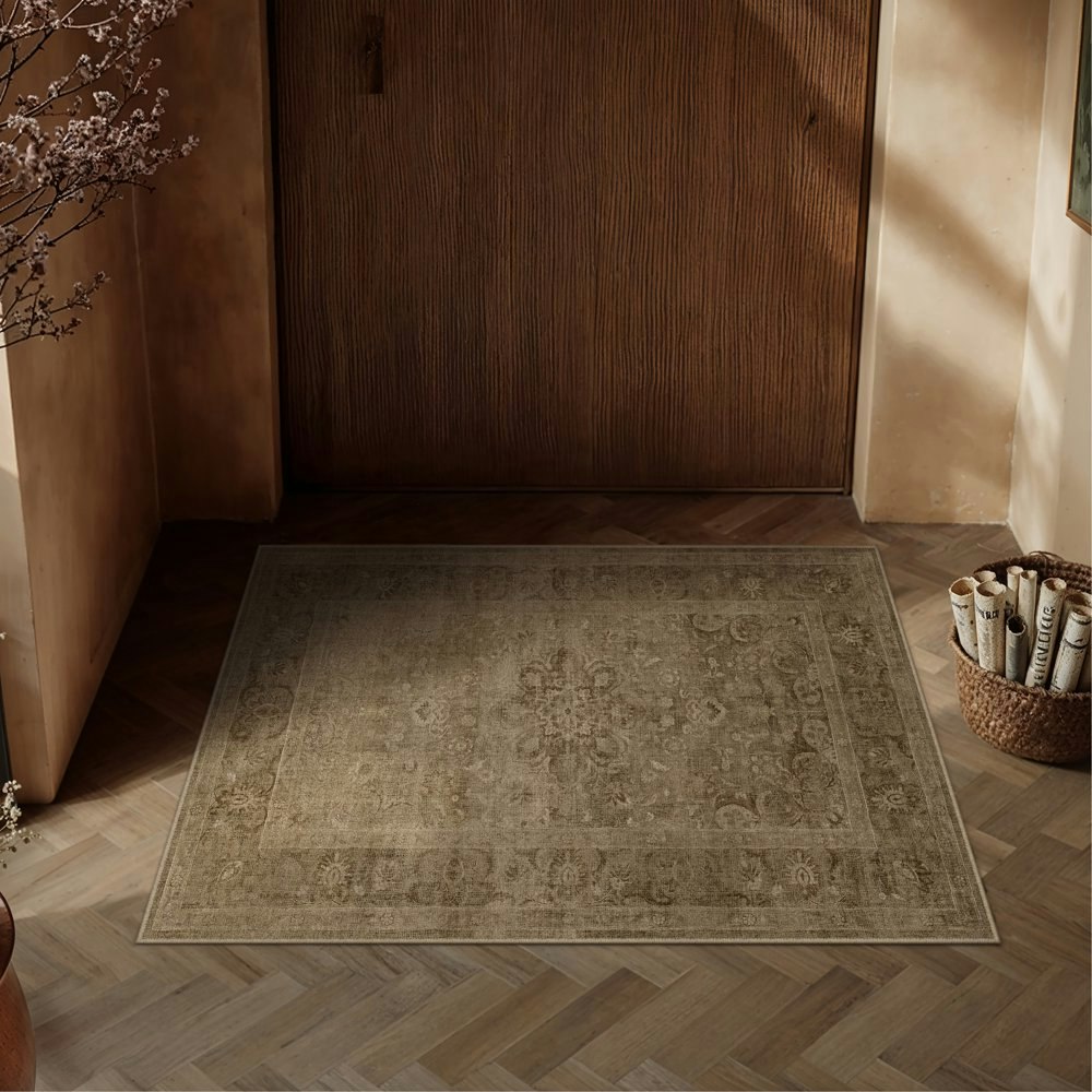 Berthmeer 2'x3' Oriental Floral Area Rug: $16.19 Berthmeer 2'x3' Oriental Floral Area Rug: $16.19