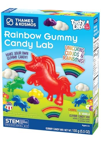 Thames & Kosmos Rainbow Gummy Candy Lab STEM Kit: $8.30 Thames & Kosmos Rainbow Gummy Candy Lab STEM Kit: $8.30