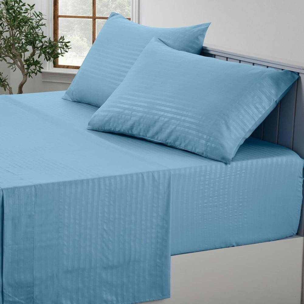 Lux Decor Collection Queen 4-Piece Microfiber Sheet Set: $17.95 Lux Decor Collection Queen 4-Piece Microfiber Sheet Set: $17.95