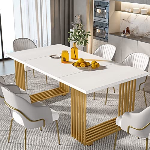 Tribesigns 70.8-Inch Modern Rectangular Dining Table: $161.49 Tribesigns 70.8-Inch Modern Rectangular Dining Table: $161.49