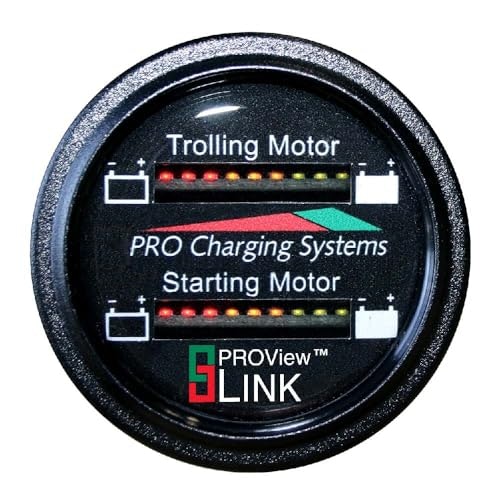 Pro Charging Systems Dual Pro 24V Trolling & 12V Starting Battery Fuel Gauge: $123.24 Pro Charging Systems Dual Pro 24V Trolling & 12V Starting Battery Fuel Gauge: $123.24