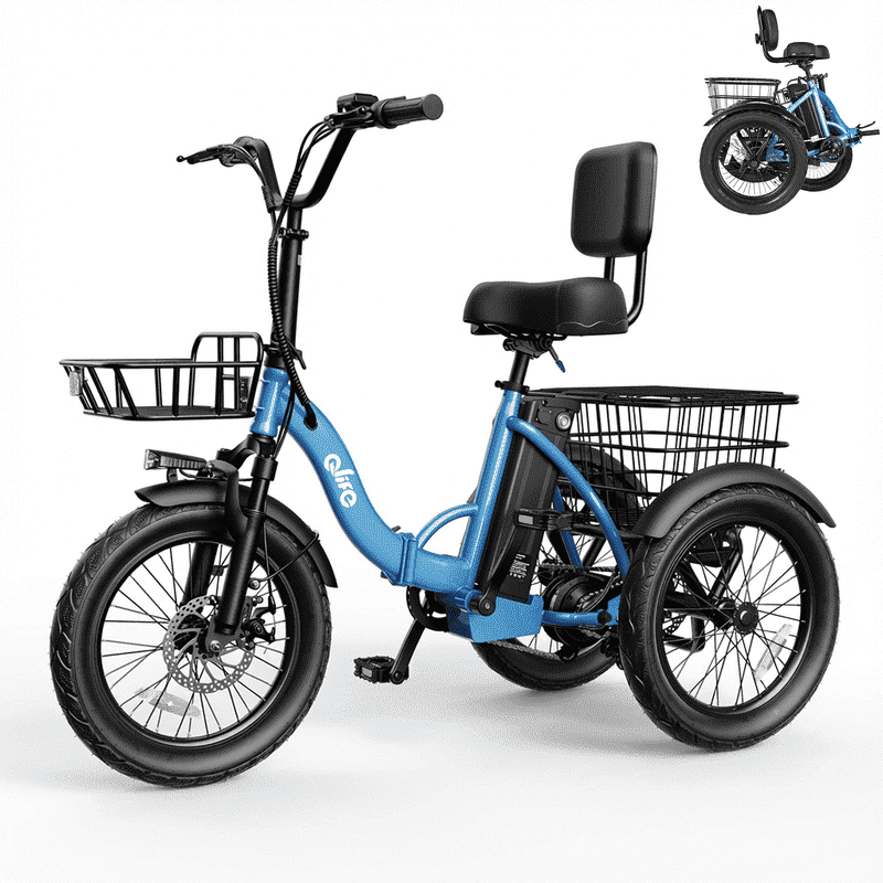 Qlife 18-Inch 350W Electric Tricycle: $618.99 Qlife 18-Inch 350W Electric Tricycle: $618.99