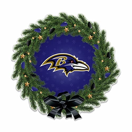 Rico Industries Baltimore Ravens Wreath Pennant: $5.74