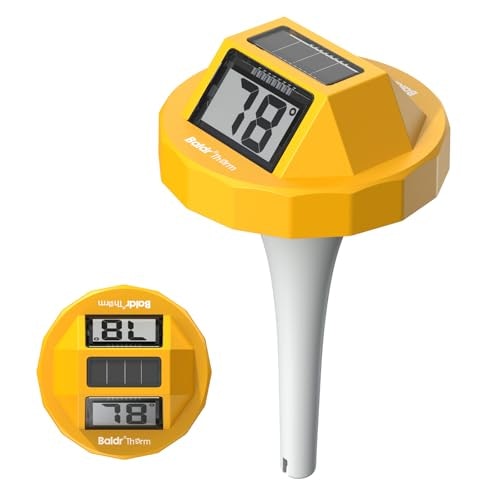 Solar Floating Digital Pool Thermometer: $11.54 Solar Floating Digital Pool Thermometer: $11.54