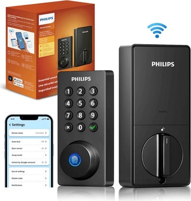 Philips WiFi Keypad Deadbolt: $60