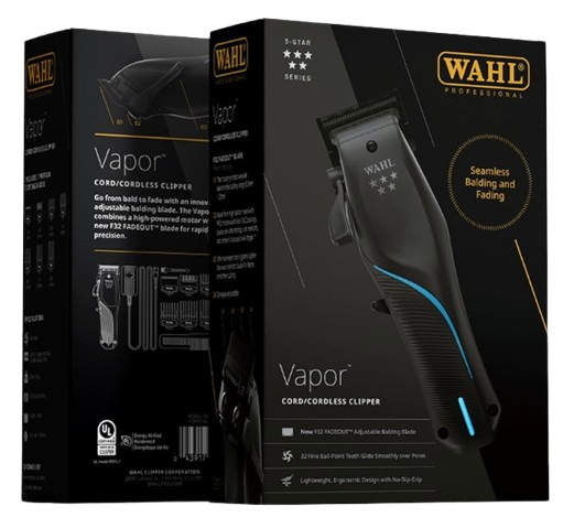Wahl Professional 5-Star Vapor Clipper w/ F32 Fadeout Blade: $100