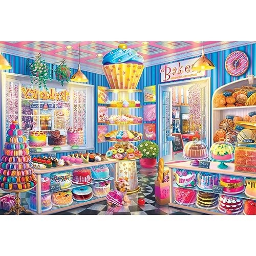 RoseArt Kodak Main Street Bakery 2,000-Piece Jigsaw Puzzle: $10.99