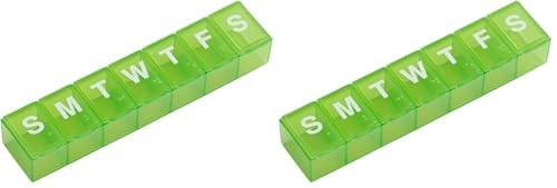 Ezy Dose Weekly 7-Day Pill Case 2-Pack: $4.78 Ezy Dose Weekly 7-Day Pill Case 2-Pack: $4.78