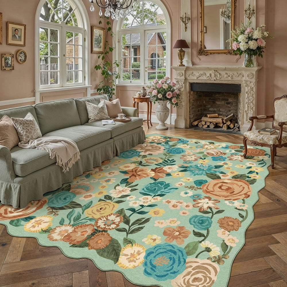 Berthmeer 6'x9' Washable Area Rug: $54.99 Berthmeer 6'x9' Washable Area Rug: $54.99