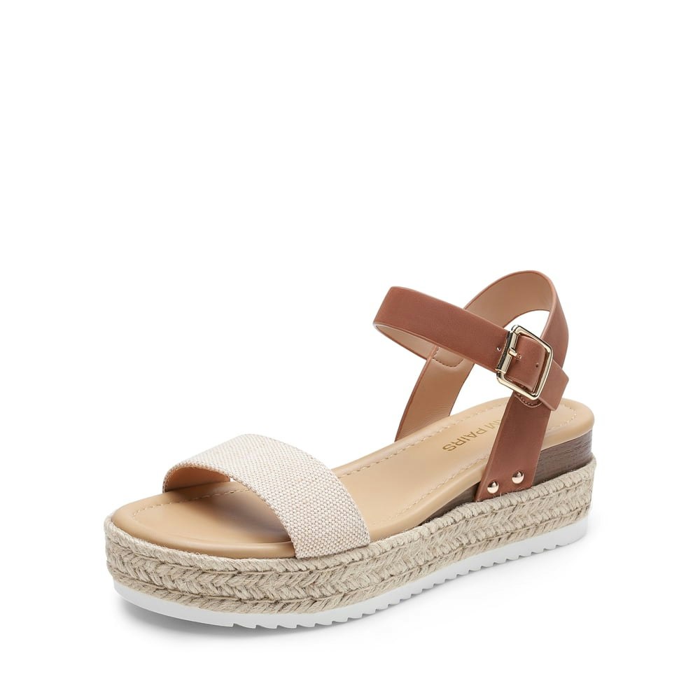 Dream Pairs Women's Platform Espadrille Wedge Sandals: $24.99 Dream Pairs Women's Platform Espadrille Wedge Sandals: $24.99