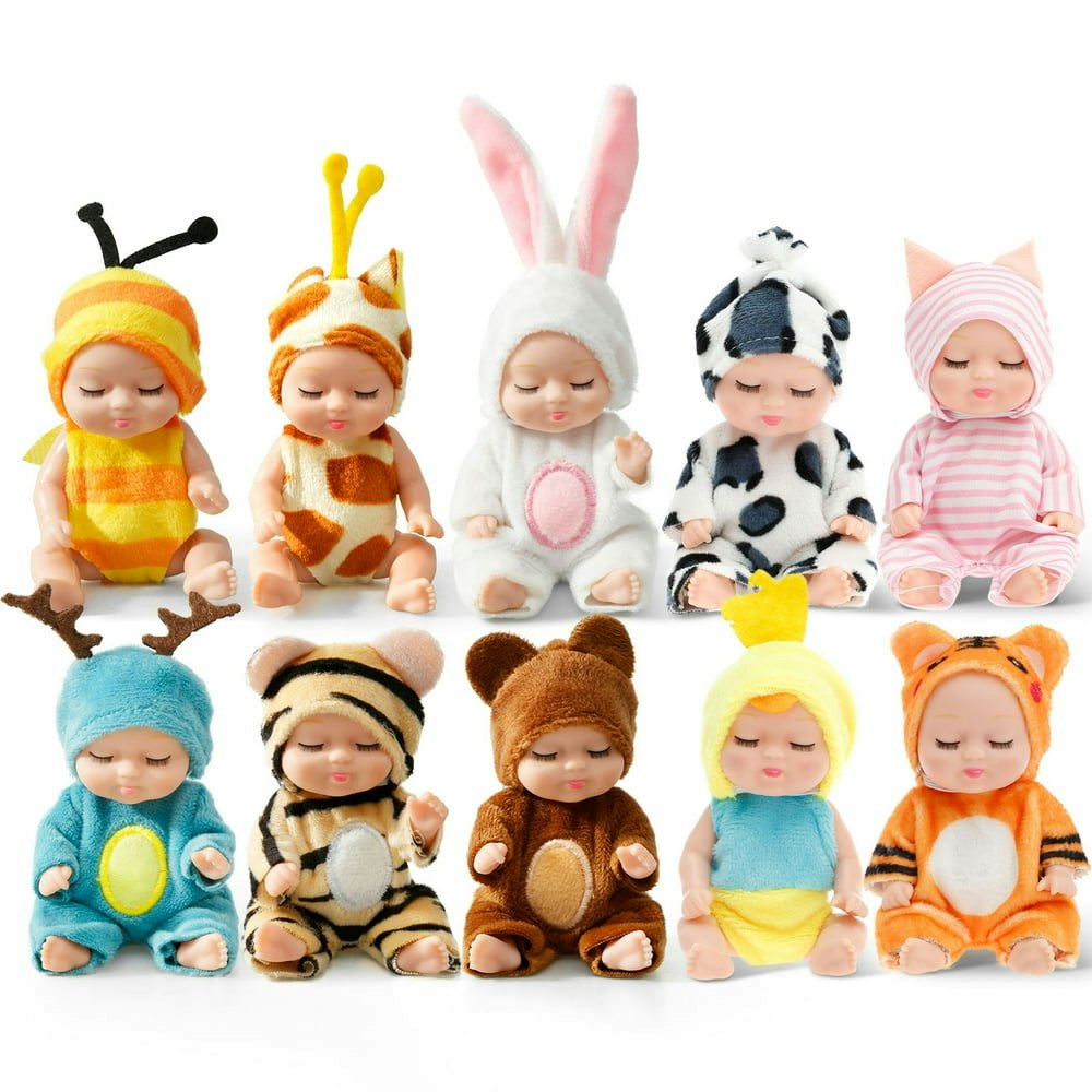 Small Realistic Baby Doll Kit 10-Pack: $13.48