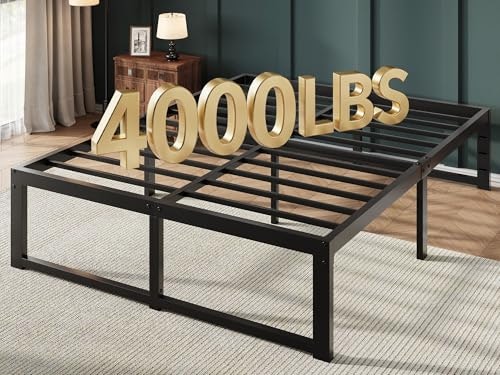 Allewie Queen 14-Inch Metal Platform Bed Frame: $94.94 Allewie Queen 14-Inch Metal Platform Bed Frame: $94.94