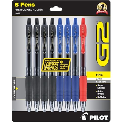 Pilot G2 Premium Gel Roller Pens 8-Pack: $4.88 Pilot G2 Premium Gel Roller Pens 8-Pack: $4.88
