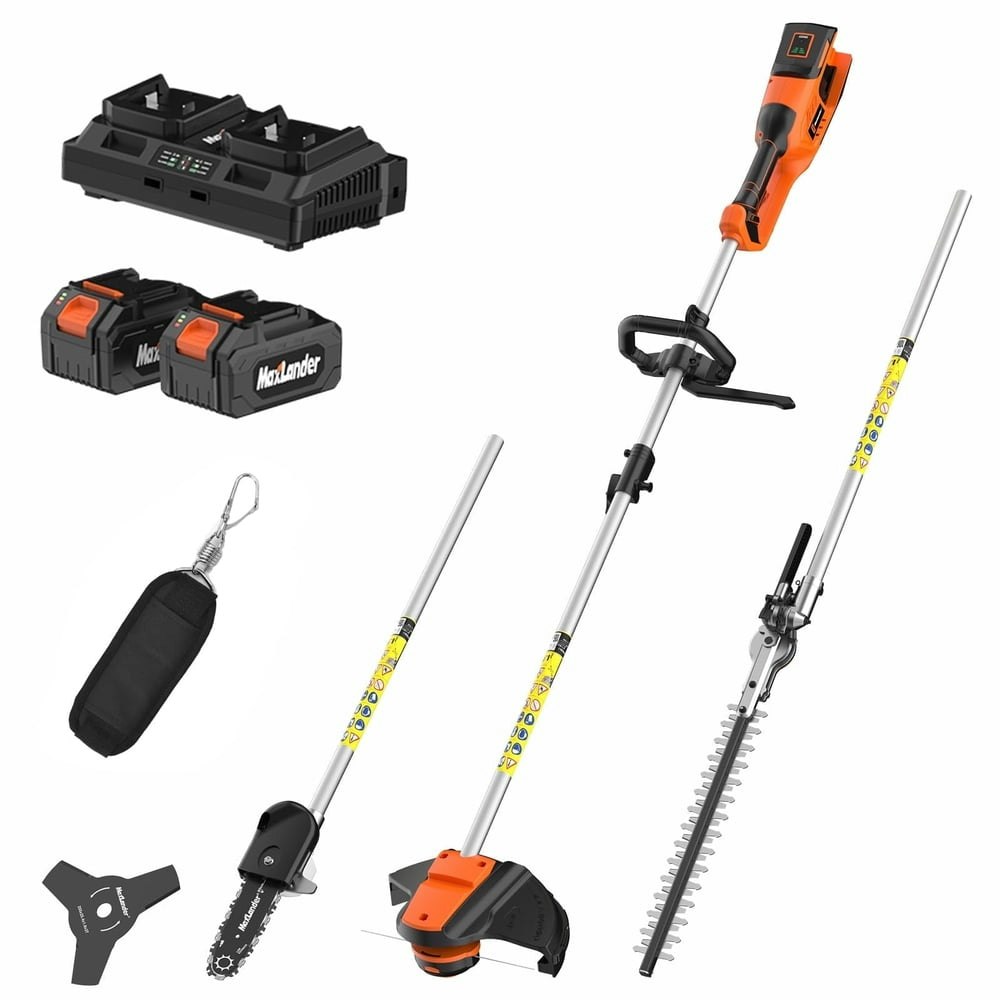 Maxlander 40V 4-in-1 Cordless Weed Wacker and Lawn Tool Kit: $134.02 Maxlander 40V 4-in-1 Cordless Weed Wacker and Lawn Tool Kit: $134.02