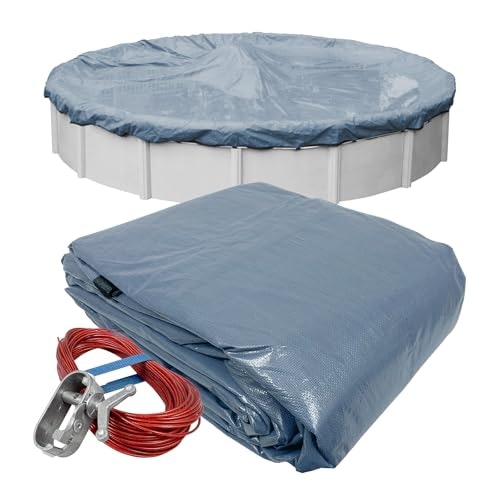 Robelle 21-foot Above Ground Commercial Premier Winter Pool Cover: $120.38 Robelle 21-foot Above Ground Commercial Premier Winter Pool Cover: $120.38