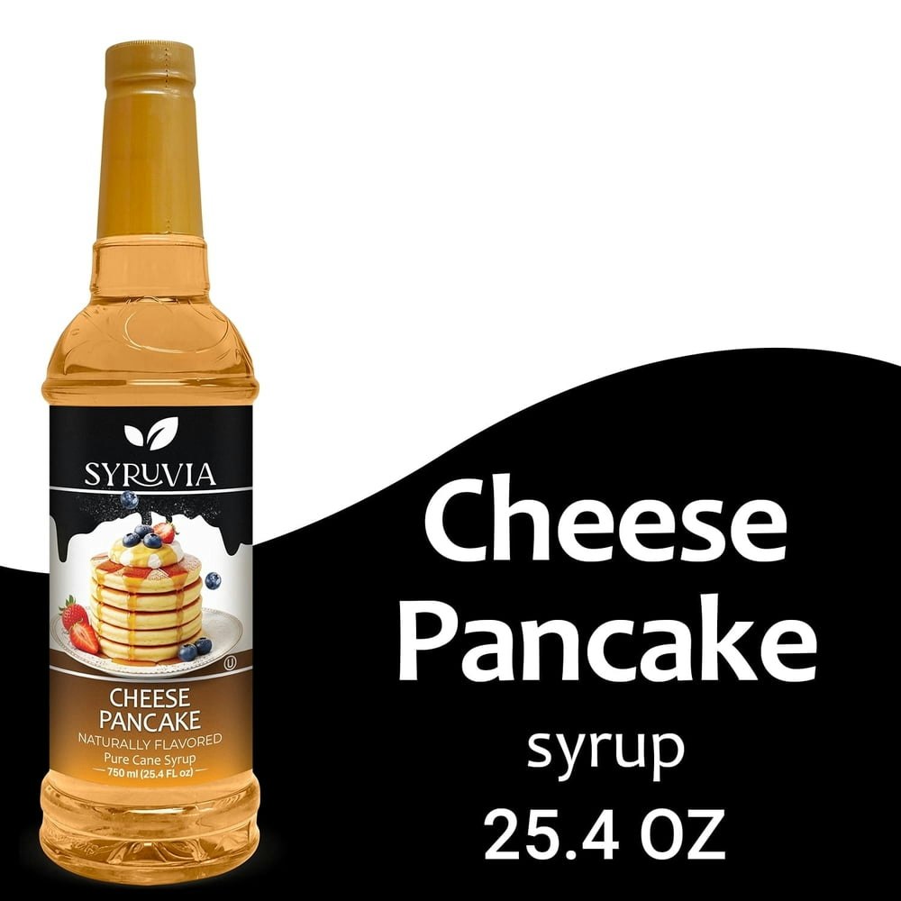 Syruvia Cheese Pancake Flavored Coffee Syrup 25.4-oz.: $11.65 Syruvia Cheese Pancake Flavored Coffee Syrup 25.4-oz.: $11.65