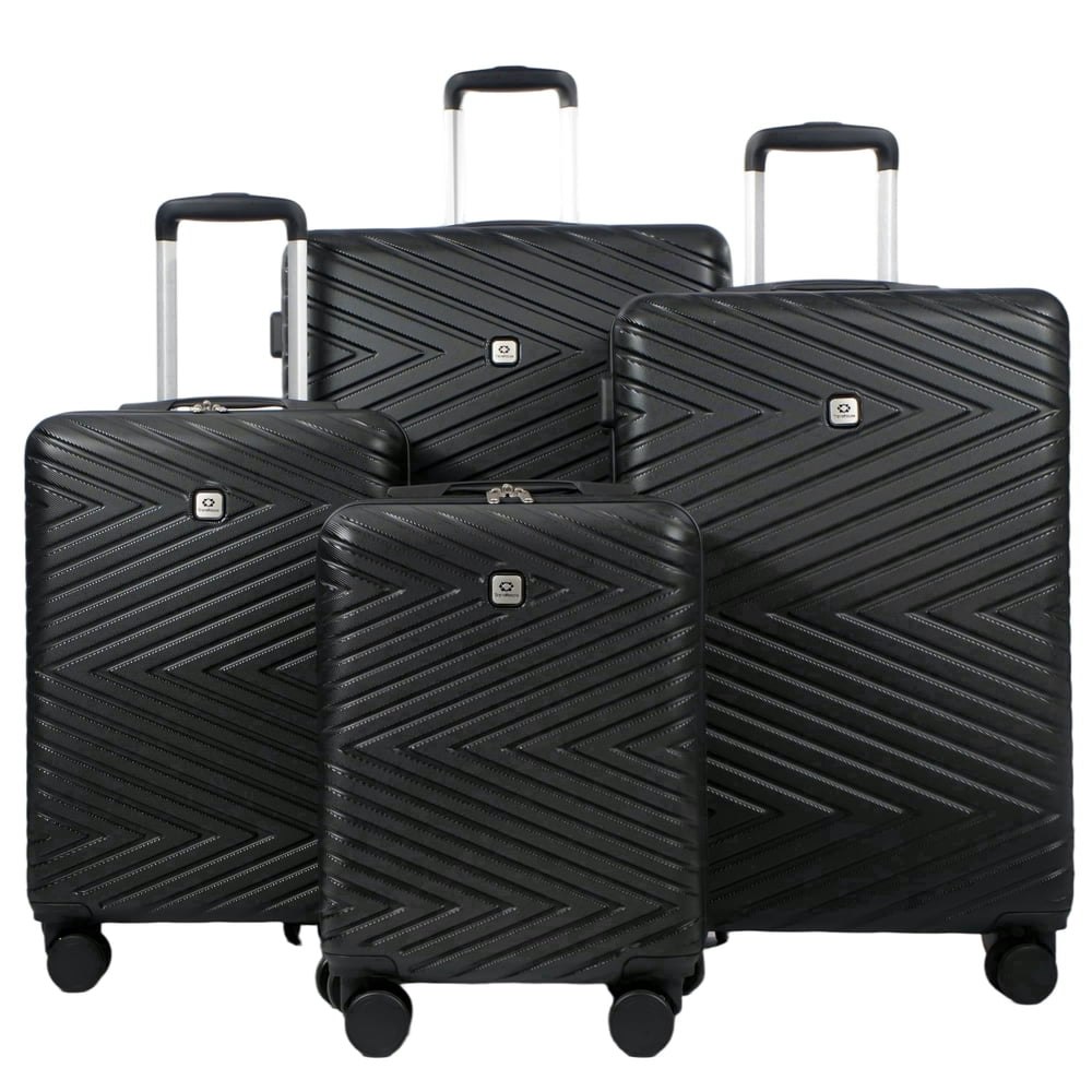 Travelhouse 4-Piece Hardshell Luggage Set: $89.99