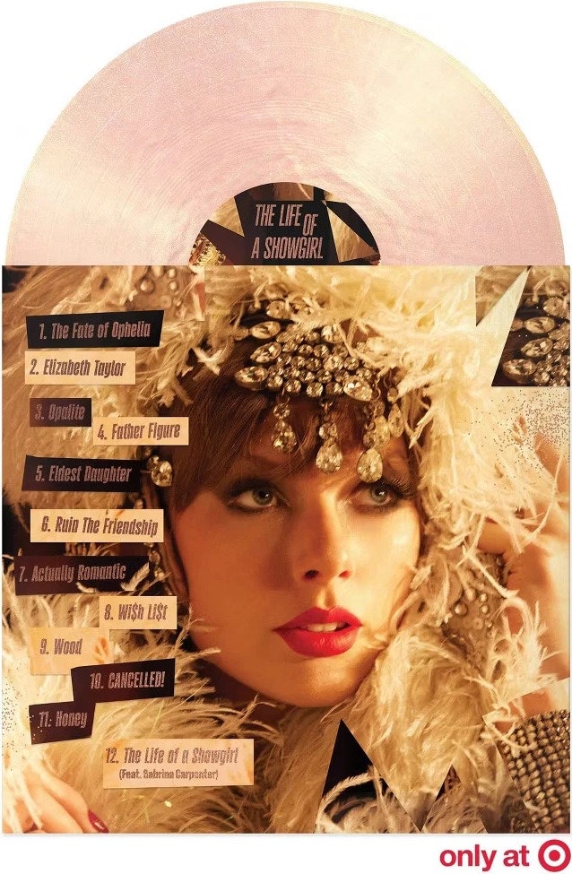 Taylor Swift The Life of a Showgirl: The Crowd Is Your King Edition Vinyl: $16