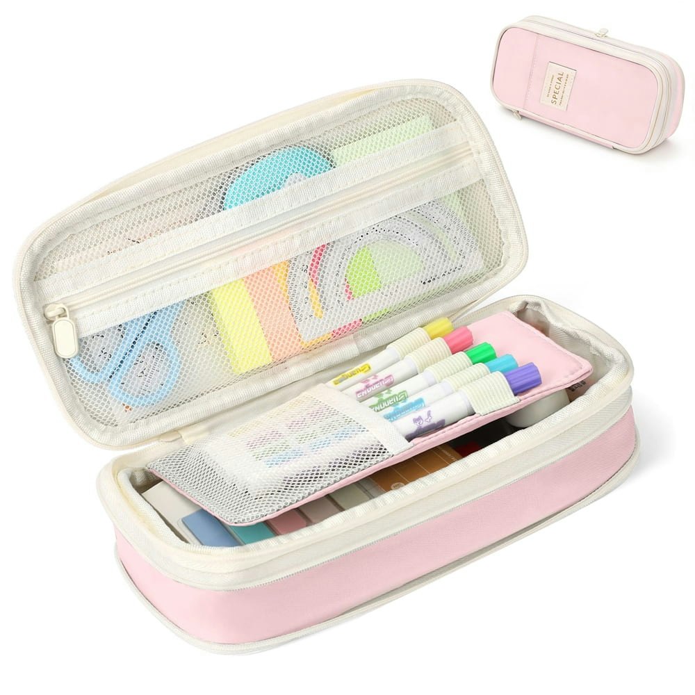Rirool Large Capacity Expandable Pencil Case: $8.59 Rirool Large Capacity Expandable Pencil Case: $8.59