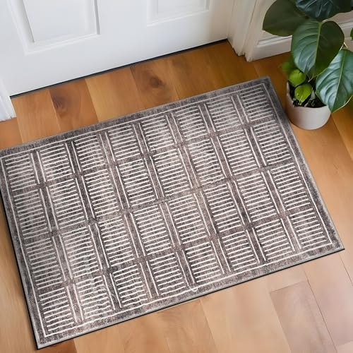 Rugshop Bohemian Stripe Area Rug 2' x 3': $21.17 Rugshop Bohemian Stripe Area Rug 2' x 3': $21.17